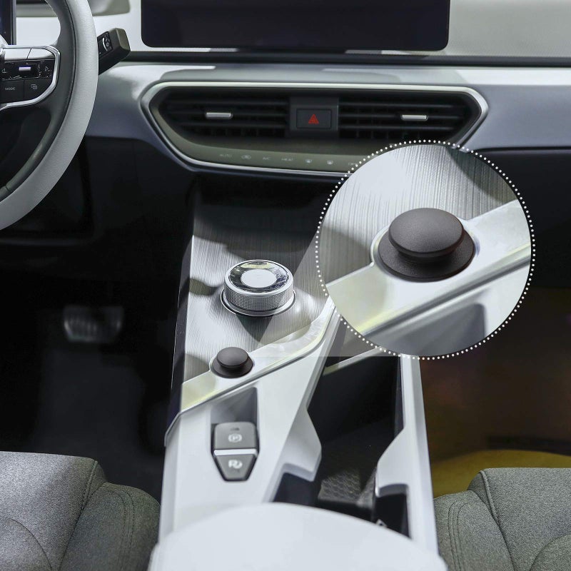 ZHSMS Universal Cigarette Lighter Cover Cap Waterproof Dustproof Cover for Auto Car Cigarette Lighter Socket Plug Cover Dust Cap Car Accessory (2 Pack,Black) - Image 4